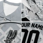 custom-san-antonio-spurs-armor-lines-silver-pet-jersey-best-selling.webp