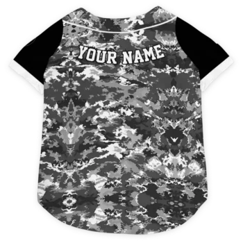 Personalized Brooklyn Nets Daring Camo Black Dog Jersey