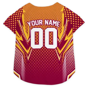 Personalized Cleveland Cavaliers Chevron Polka Wine Dog Jersey