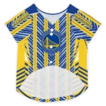 personalized-golden-state-warriors-vivid-chevron-blue-pet-jersey-best-selling.webp