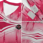 personalized-houston-rockets-geometric-burst-red-white-pet-jersey-best-selling.webp