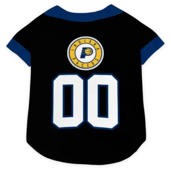 Personalized Indiana Pacers Tuxedo Print Blue Black Dog Jersey