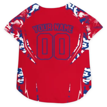 Personalized Los Angeles Clippers Jersey Trim Red Dog Jersey