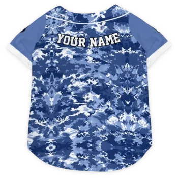 Personalized Memphis Grizzlies Daring Camo Blue Dog Jersey