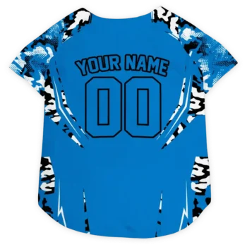 Personalized Orlando Magic Jersey Trim Blue Dog Jersey