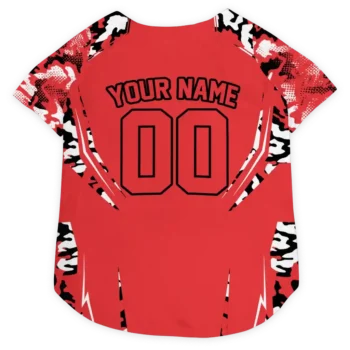 Personalized Portland Trail Blazers Jersey Trim Red Dog Jersey