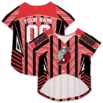 personalized-portland-trail-blazers-vivid-chevron-red-pet-jersey-best-selling.webp
