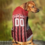 personalized-portland-trail-blazers-vivid-chevron-red-pet-jersey-best-selling.webp