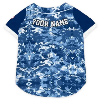 Personalized Washington Wizards Daring Camo Blue Dog Jersey