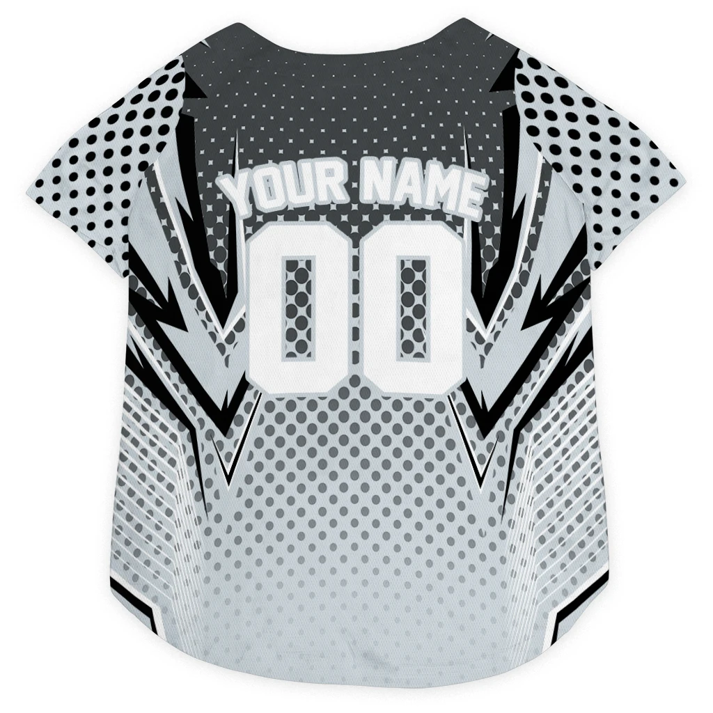 custom-silver-chevron-polka-classic-style-dog-jersey-personalized-name-and-number-best-selling.webp custom silver chevron polka classic style dog jersey personalized name and number best selling