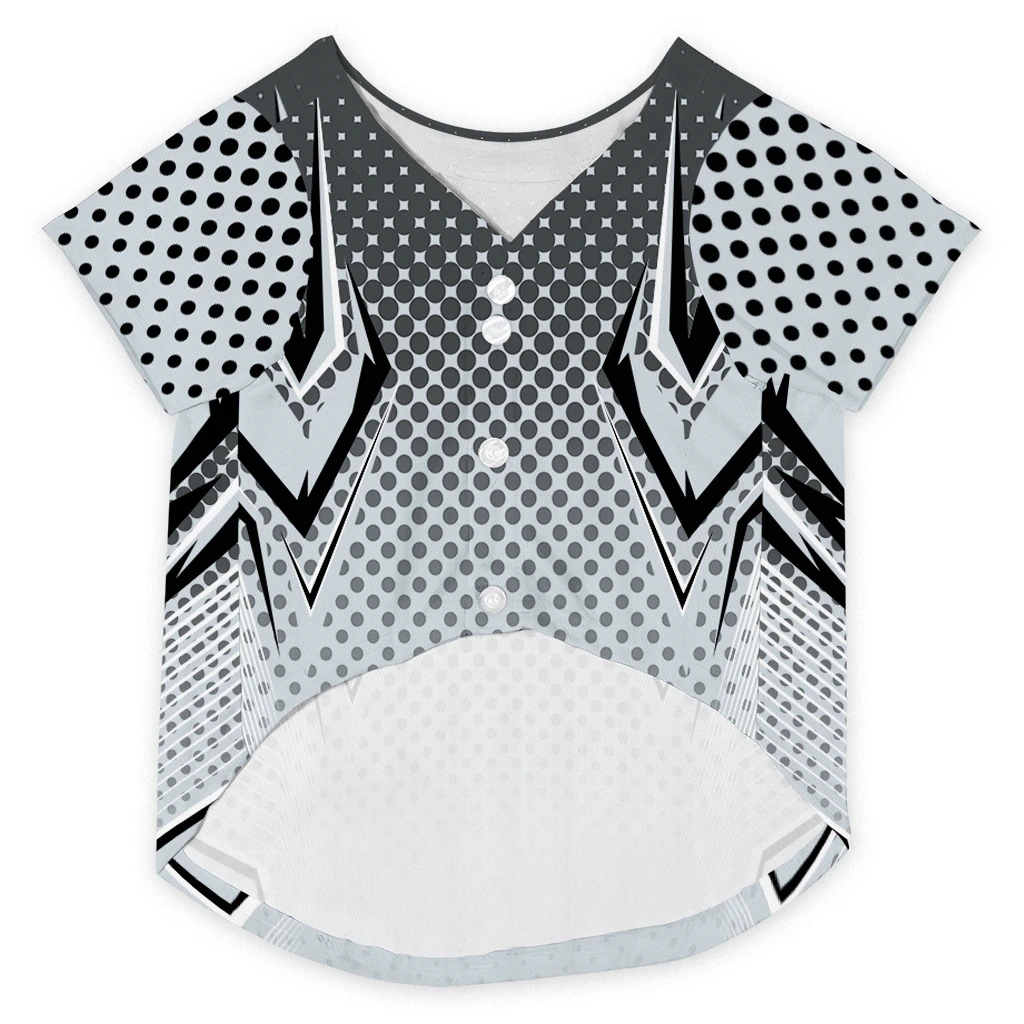 custom-silver-chevron-polka-classic-style-dog-jersey-personalized-name-and-number-fashion-forward.webp