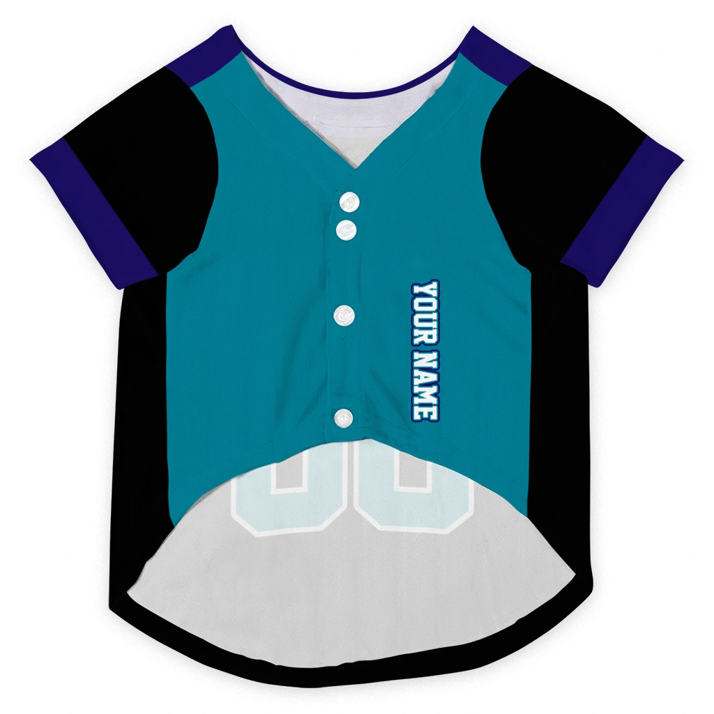 custom-teal-black-tail-hem-classic-style-dog-jersey-personalized-name-and-number-fashion-forward.webp