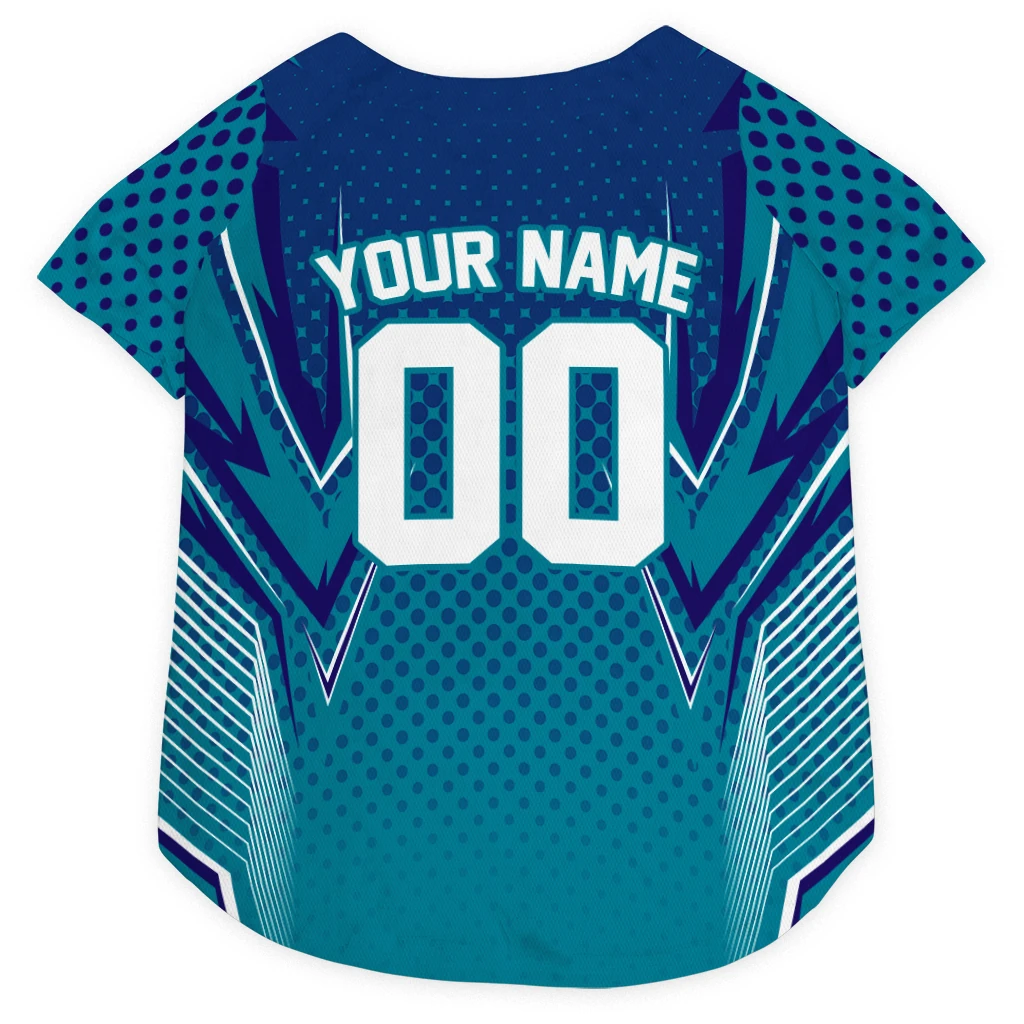 custom-teal-chevron-polka-classic-style-dog-jersey-personalized-name-and-number-best-selling.webp custom teal chevron polka classic style dog jersey personalized name and number best selling