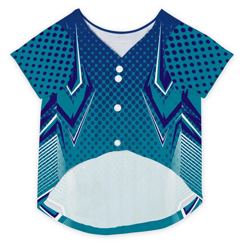 custom-teal-chevron-polka-classic-style-dog-jersey-personalized-name-and-number-fashion-forward.webp